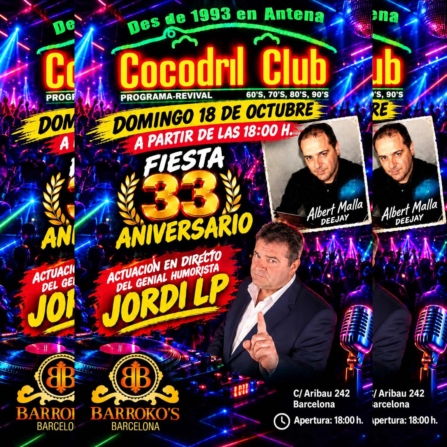 Domingo Tarde 18 Octubre