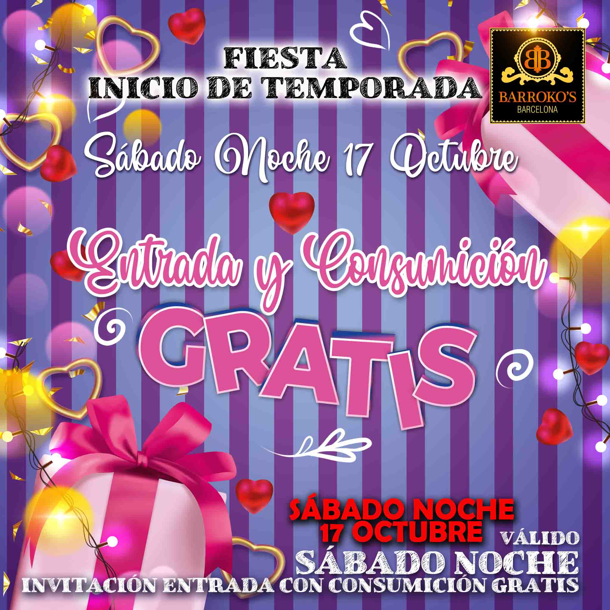 INVITACIÓN Inicio temporada